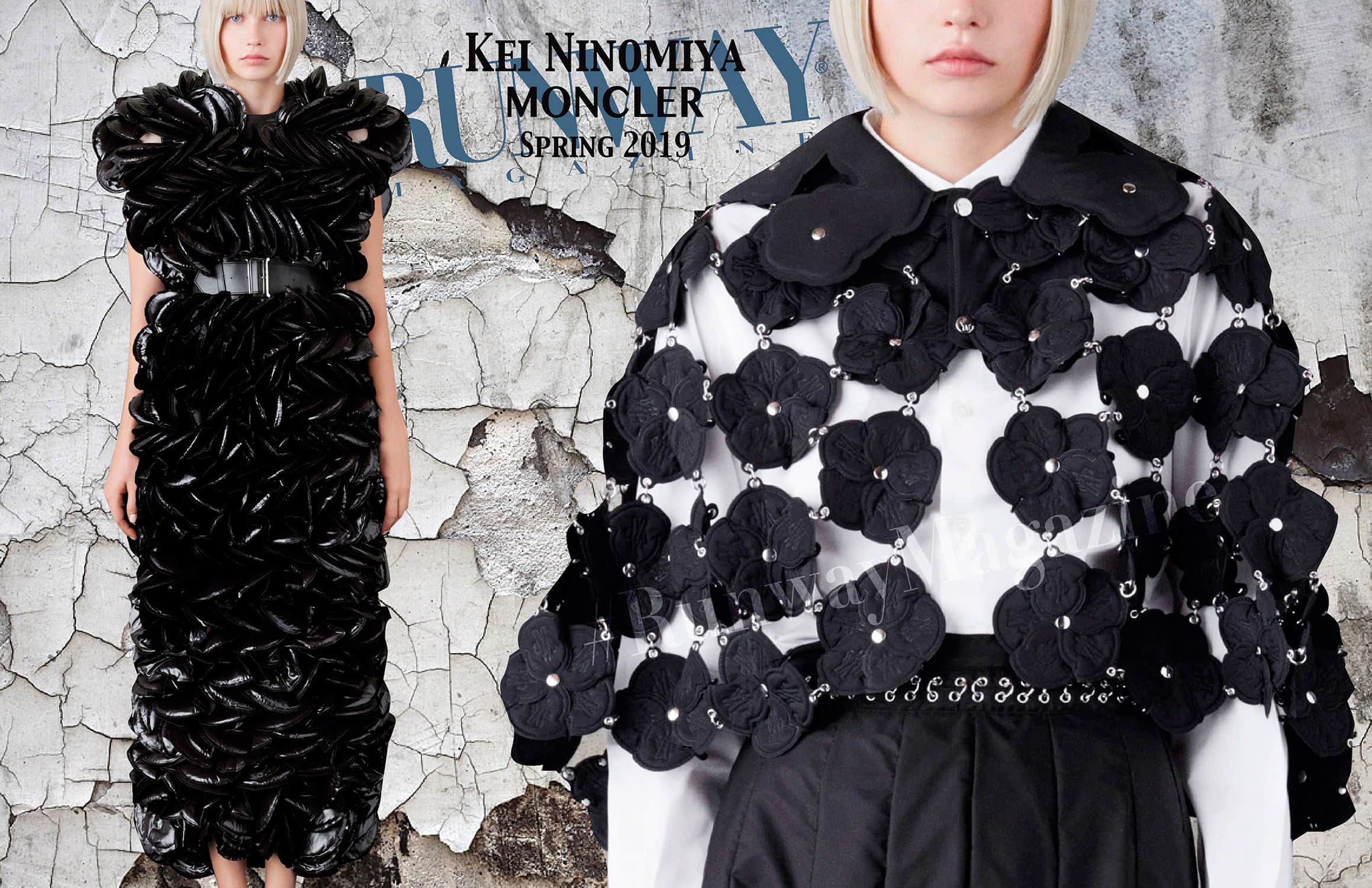 Moncler -Kei Ninomiya- Primavera Verano 2019 Milán por RUNWAY REVISTA