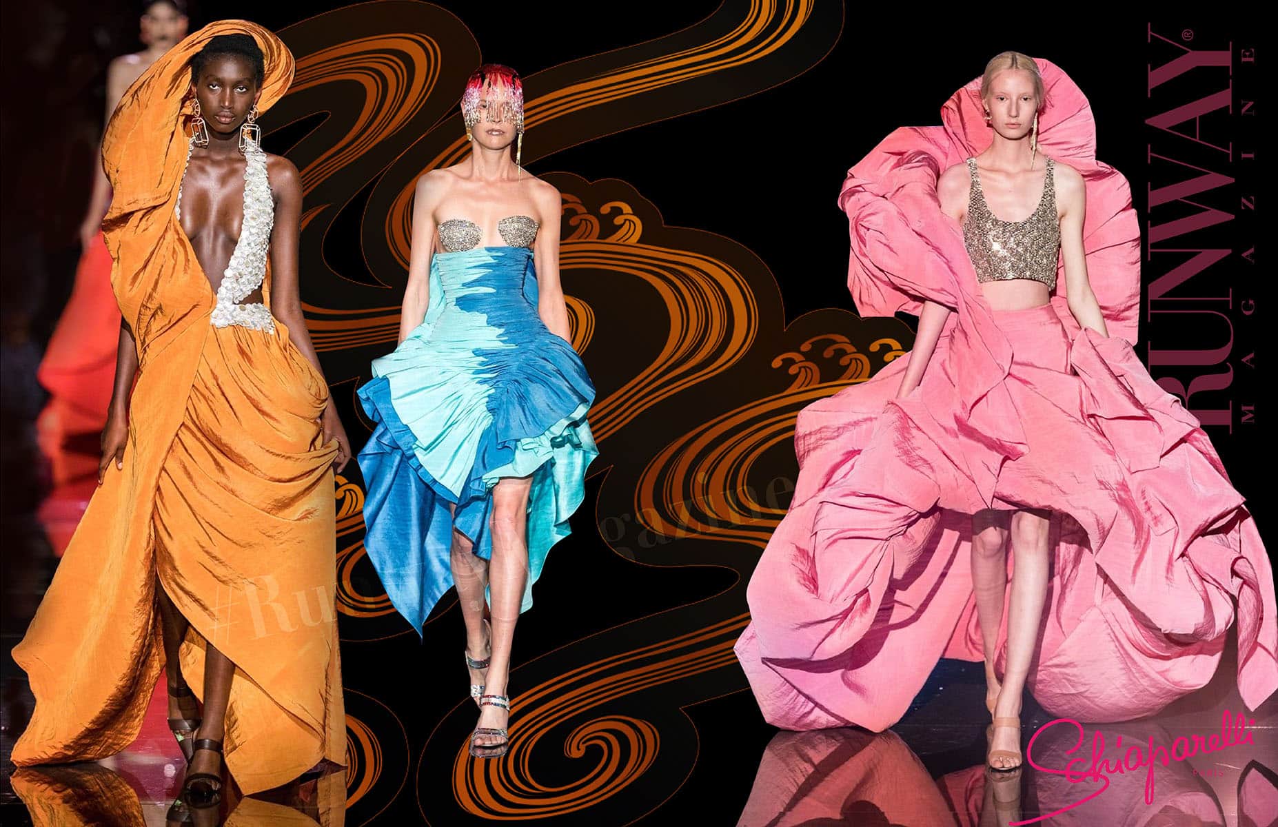 Неделя моды Schiaparelli Haute Couture осень-зима 2019-2020 в Париже, автор: RUNWAY ЖУРНАЛ