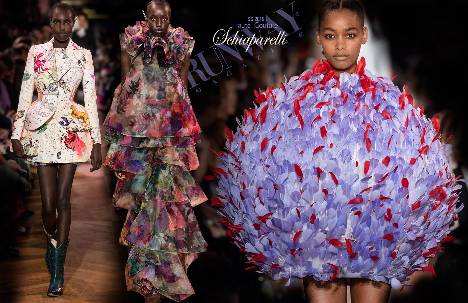 Schiaparelli Haute Couture Printemps Été 2019 par RUNWAY MAGAZINE
