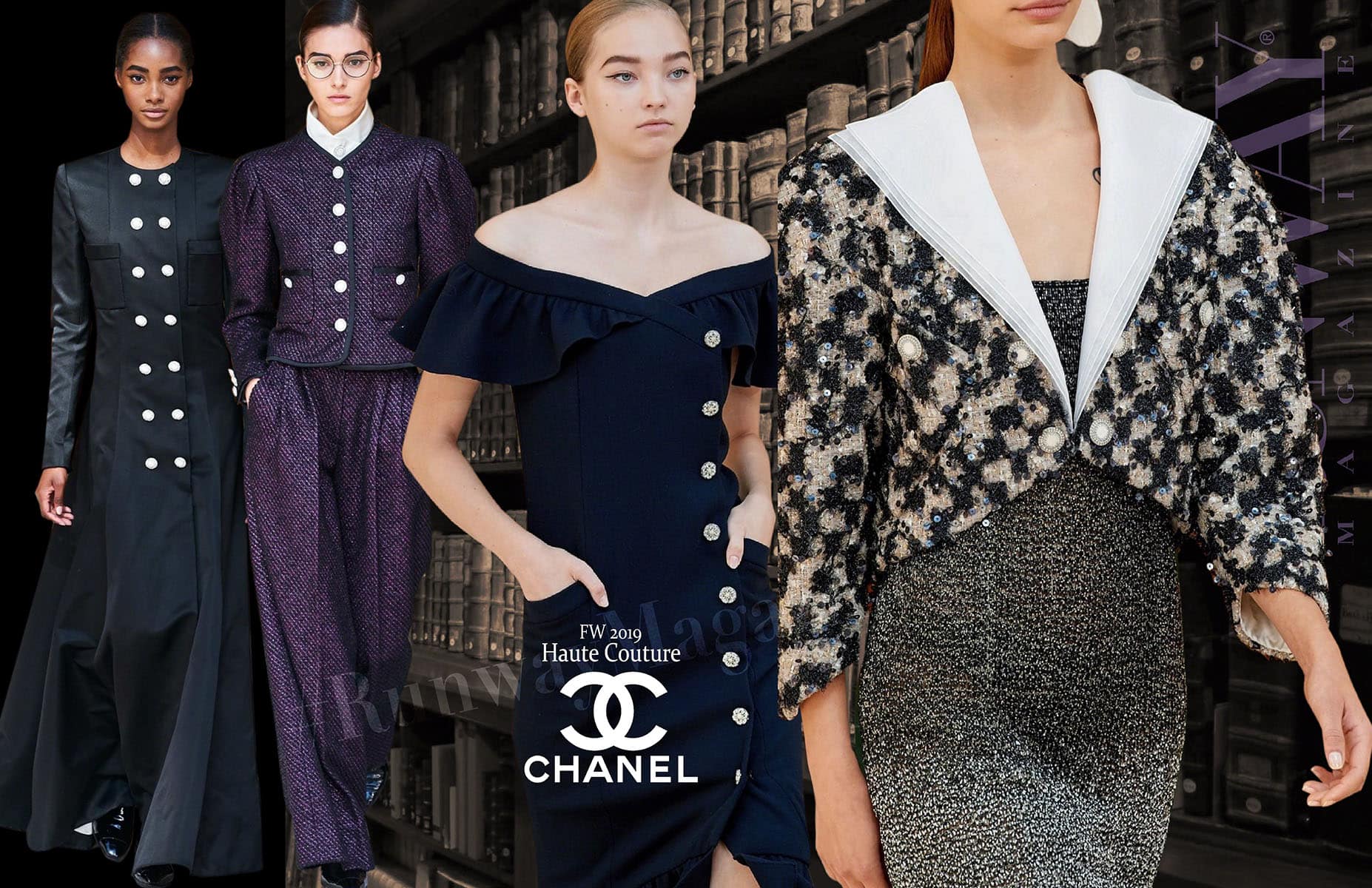Chanel Haute Couture Otoño-Invierno 2019-2020 Semana de la moda de París de RUNWAY REVISTA