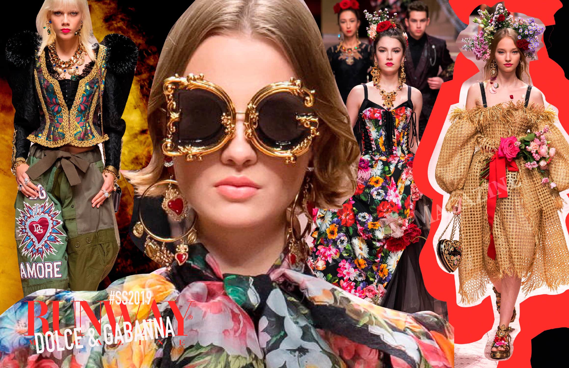 Dolce Gabbana Весна-Лето 2019 от RUNWAY ЖУРНАЛ