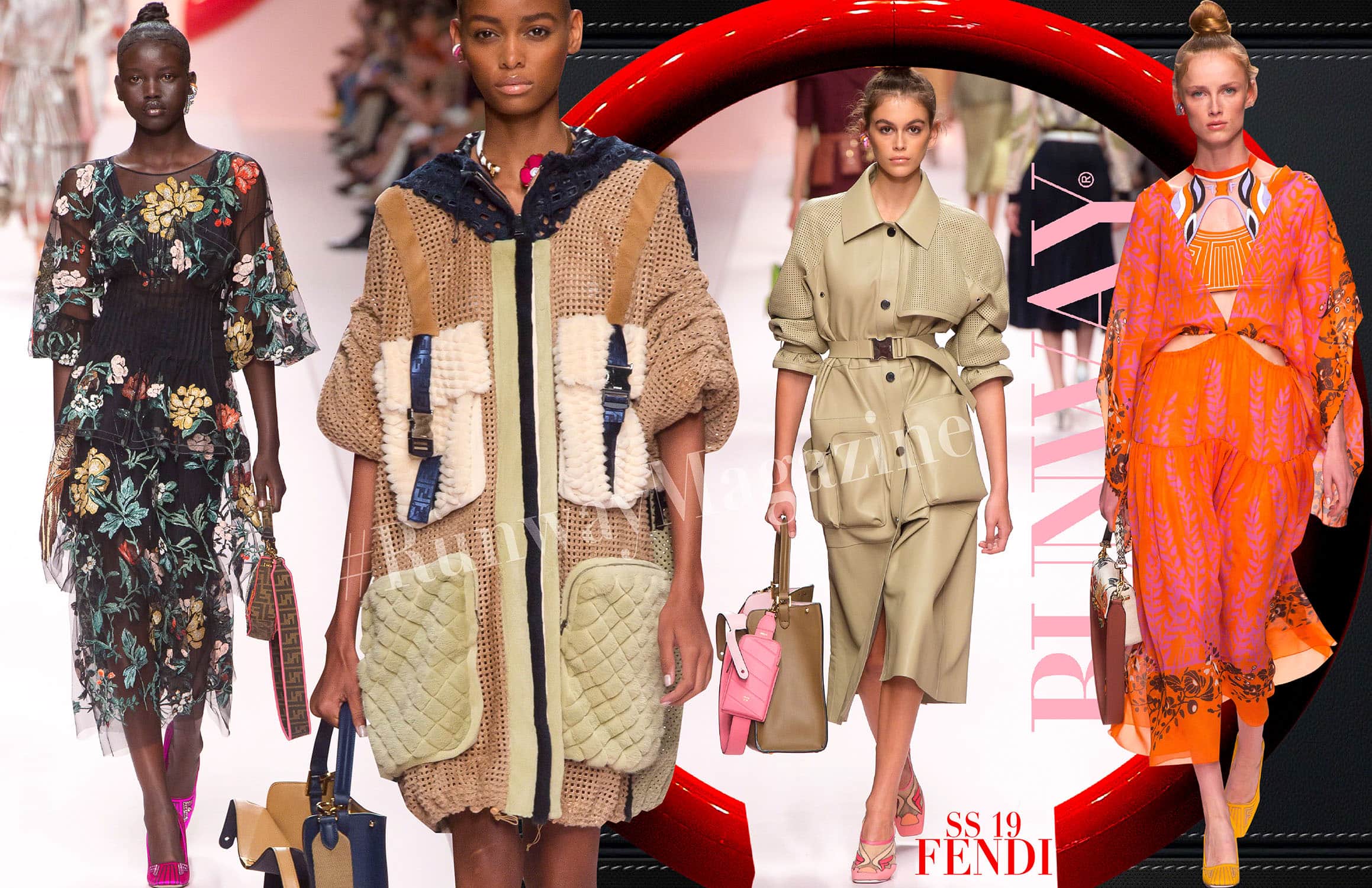 Fendi Primavera Estate 2019 alla Milano Fashion Week di RUNWAY MAGAZINE