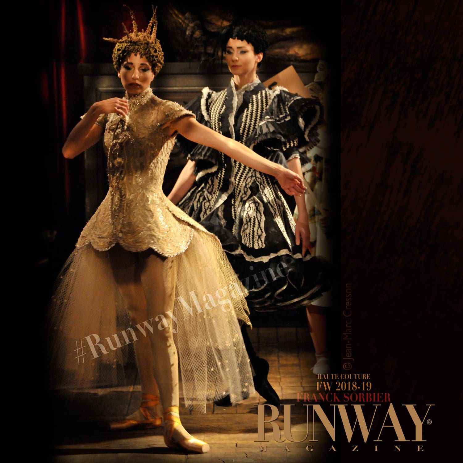 Franck Sorbier Haute Couture Otoño-Invierno 2018-19 Semana de la moda de París de RUNWAY REVISTA