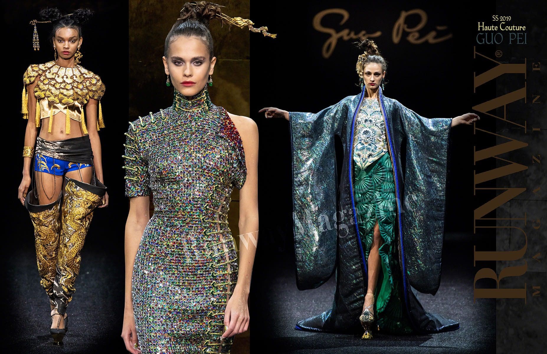 Guo Pei Haute Couture Primavera-Verão 2019 por RUNWAY MAGAZINE