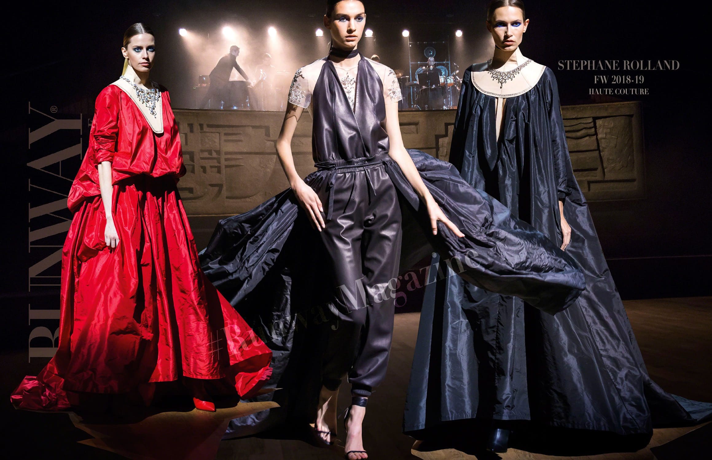 斯蒂芬·罗兰(Stephane Rolland)高级定制时装2018-19秋冬巴黎时装周 RUNWAY 杂志