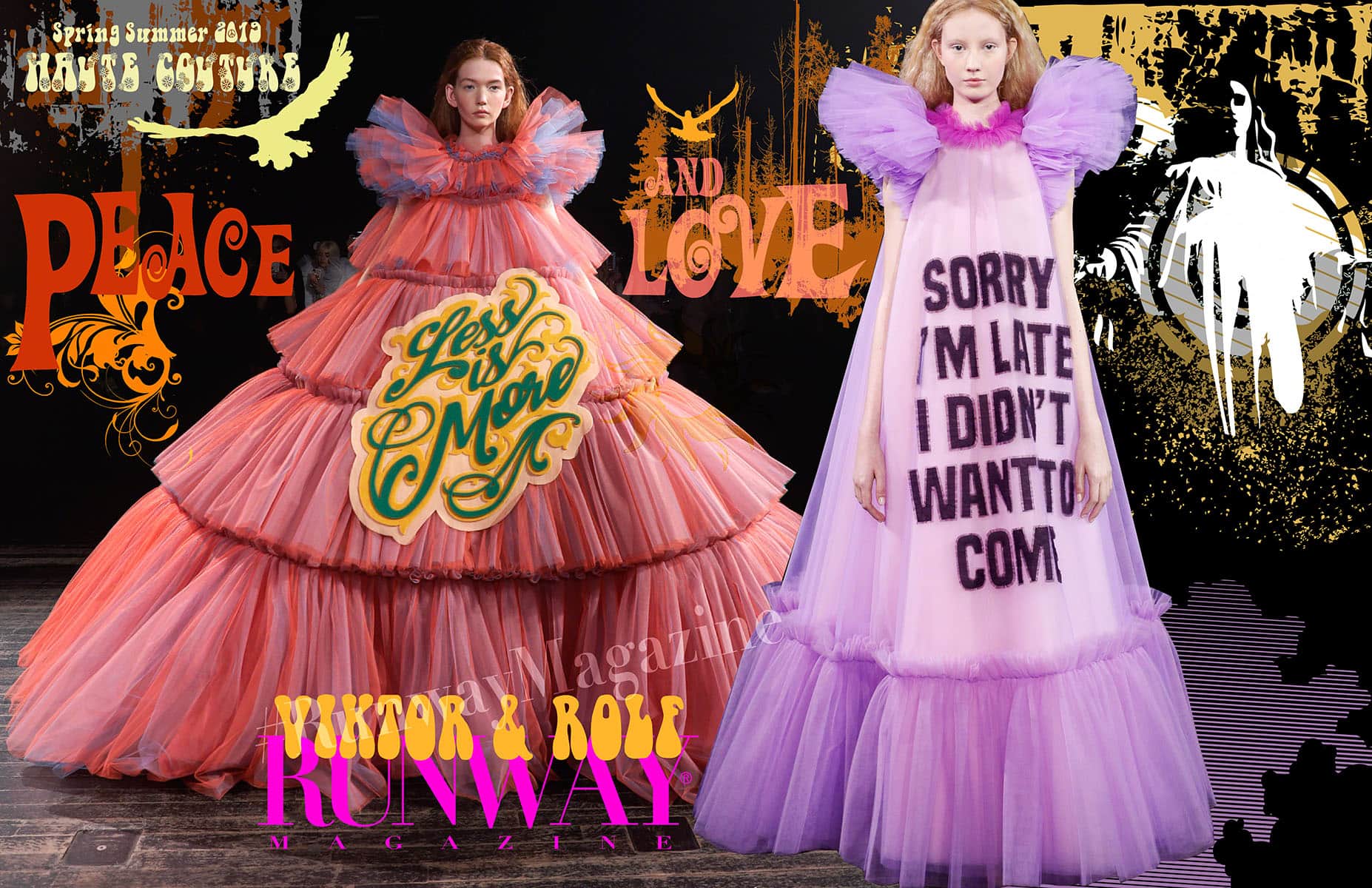 Viktor & Rolf Haute Couture Frühling Sommer 2019 von RUNWAY MAGAZINE