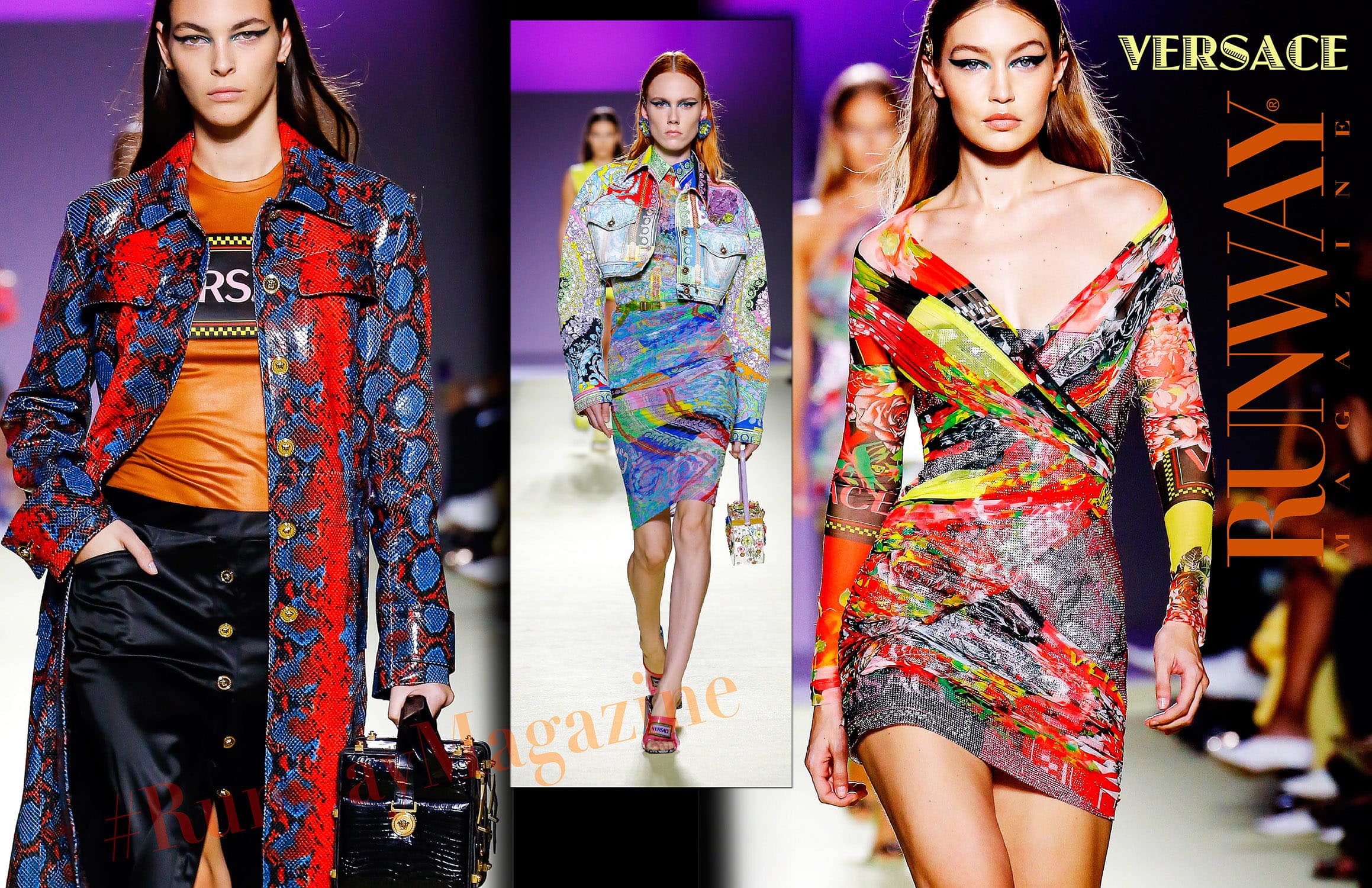 Versace Весна-Лето 2019 Милан от RUNWAY ЖУРНАЛ