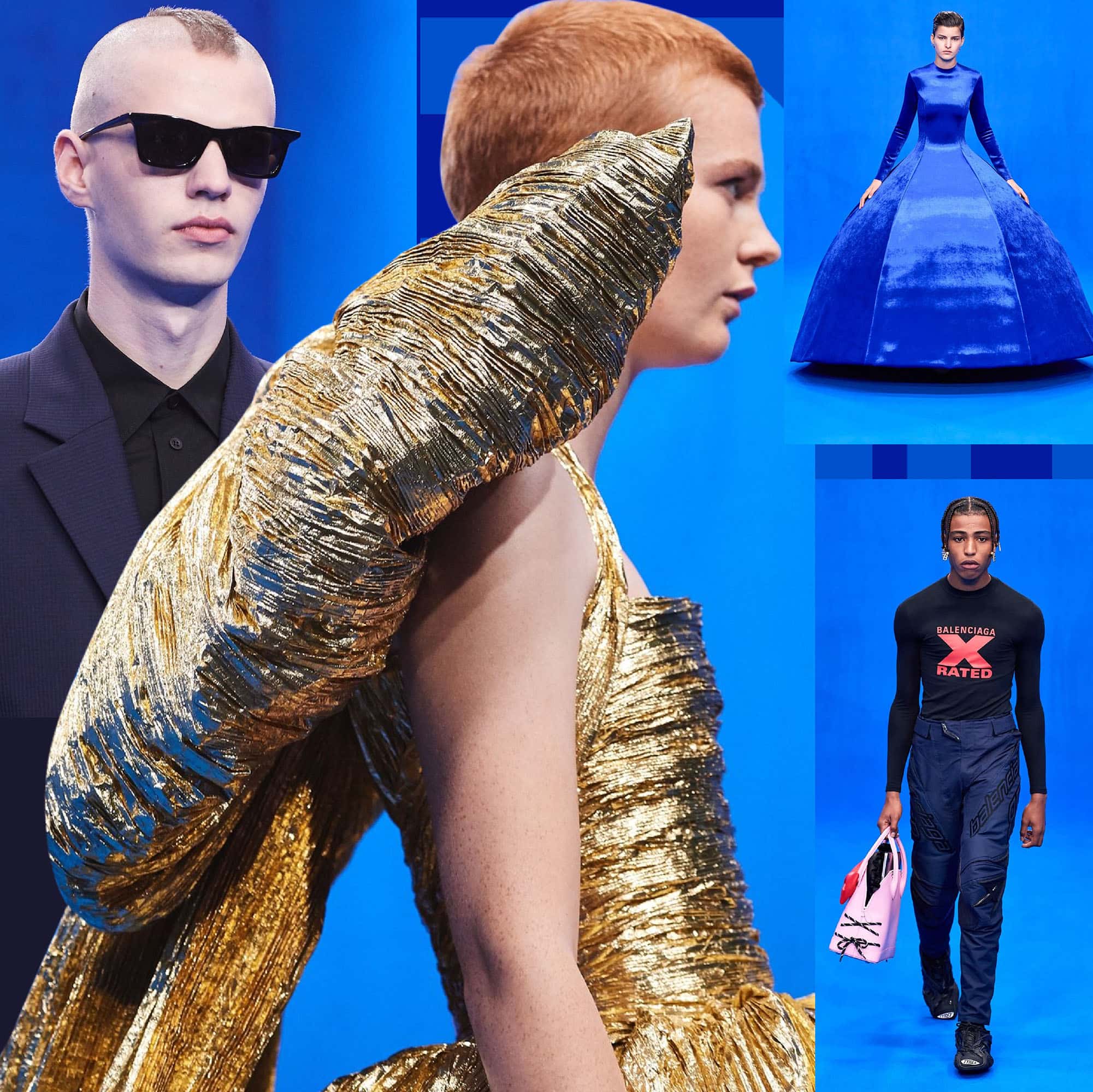 Balenciaga Frühling Sommer 2020 Paris Fashion Week von RUNWAY MAGAZINE