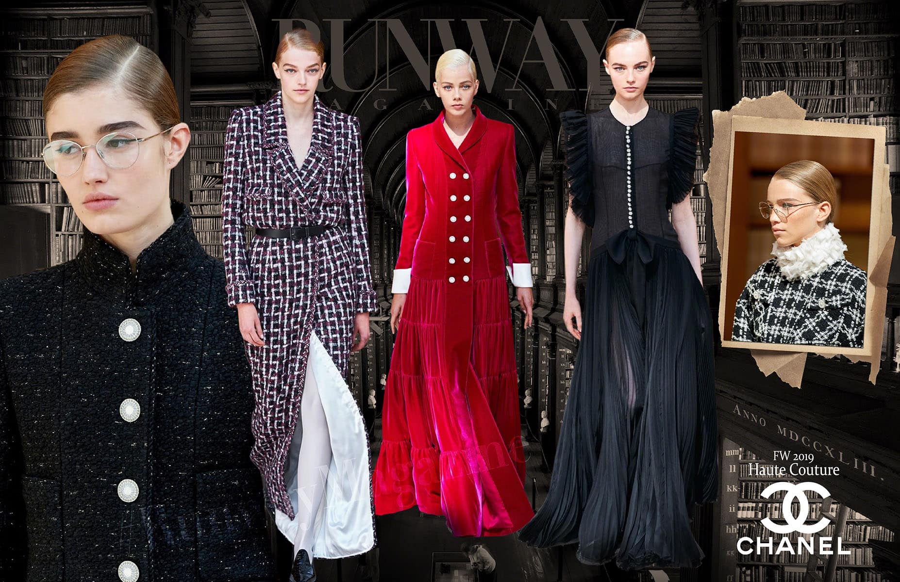 Chanel Haute Couture Otoño-Invierno 2019-2020 Semana de la moda de París de RUNWAY REVISTA
