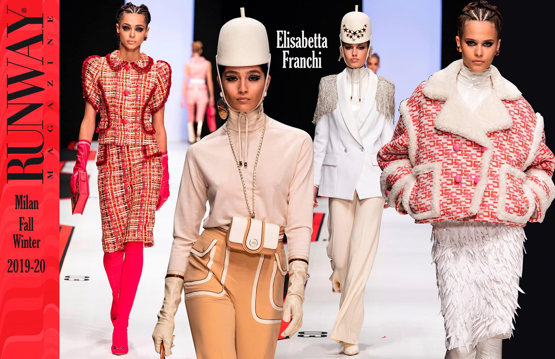 Elisabetta Franchi Automne-Hiver 2019-2020 Milan par RUNWAY MAGAZINE