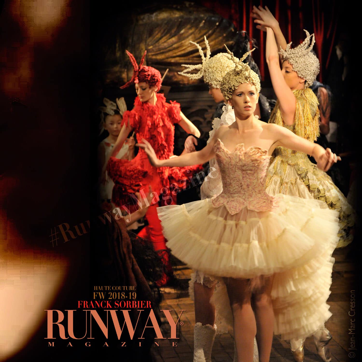 Franck Sorbier Haute Couture Otoño-Invierno 2018-19 Semana de la moda de París de RUNWAY REVISTA