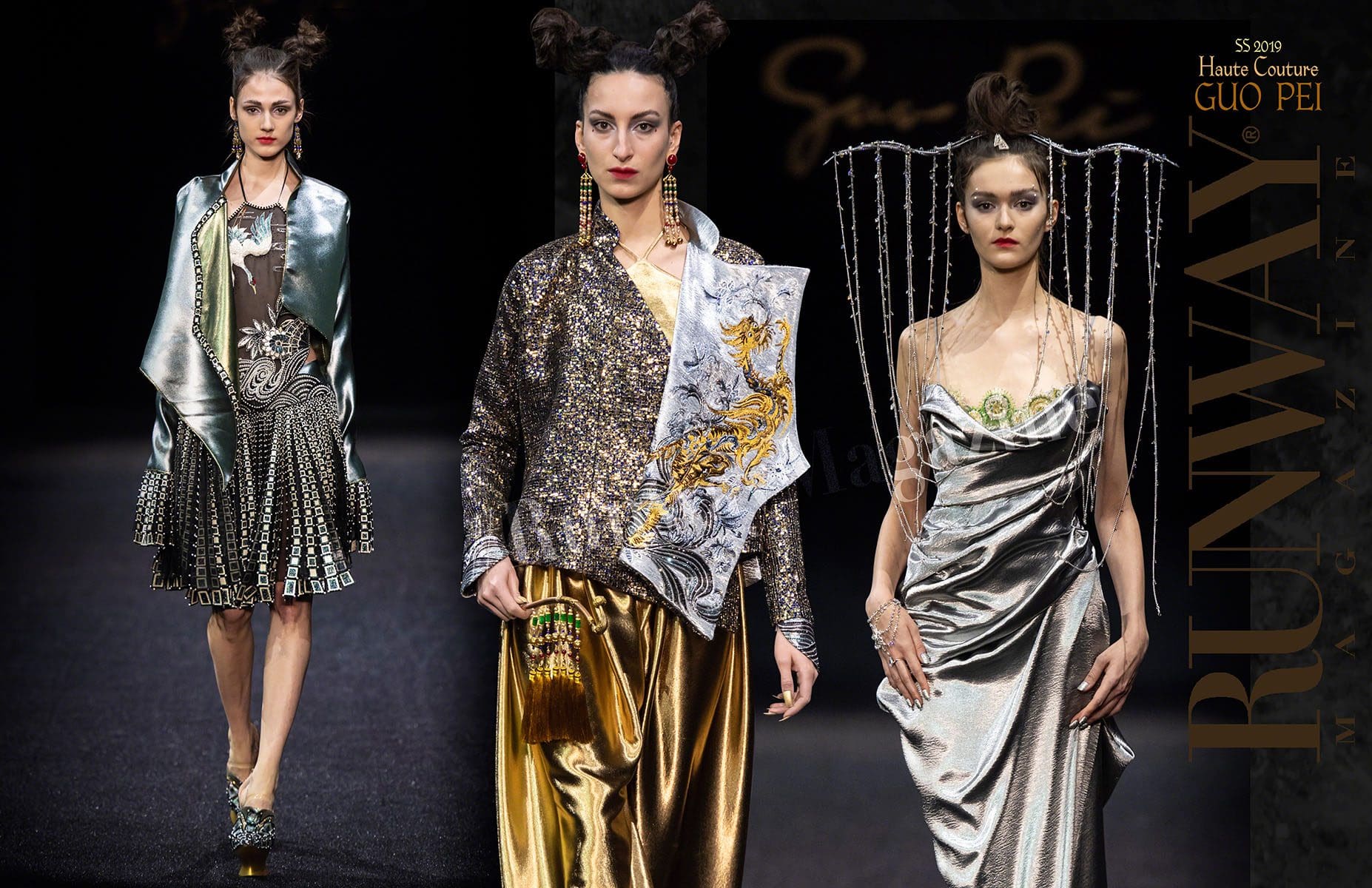 Guo Pei Haute Couture Primavera-Verão 2019 por RUNWAY MAGAZINE
