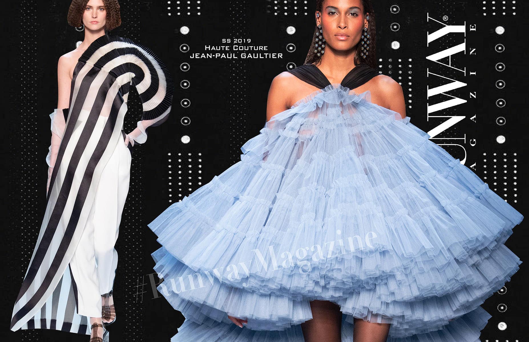 Jean Paul Gaultier Haute Couture Printemps Été 2019 par RUNWAY MAGAZINE