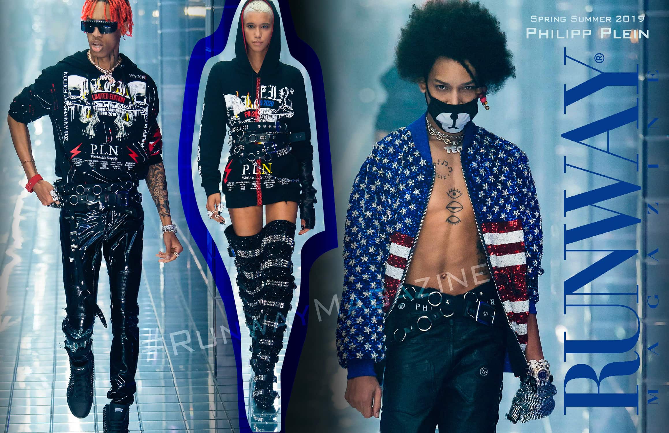 Philipp Plein Неделя моды в Милане весна-лето 2019, автор: RUNWAY ЖУРНАЛ