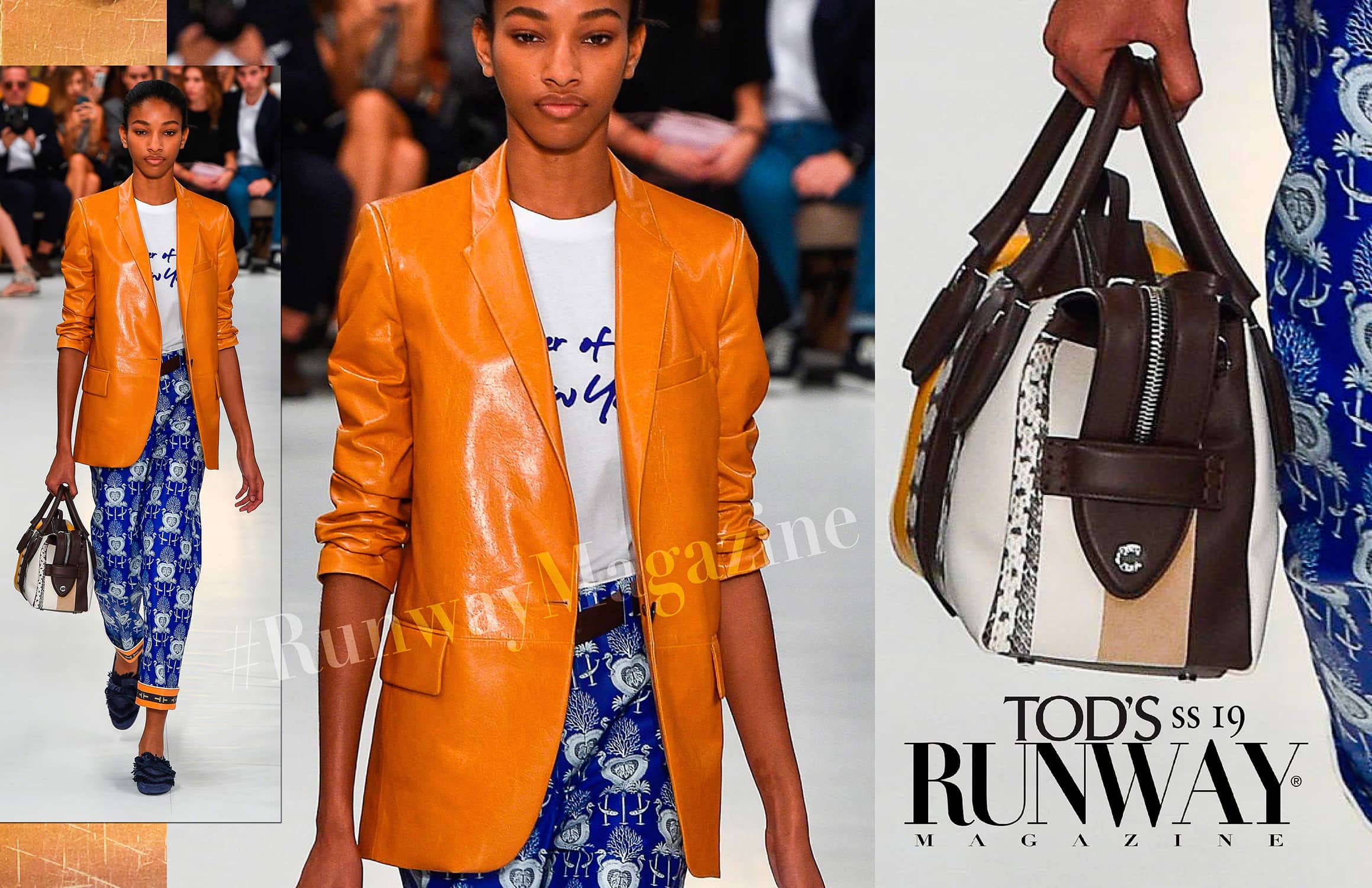 Tod's Spring Summer 2019 Milan Fashion Week por RUNWAY MAGAZINE