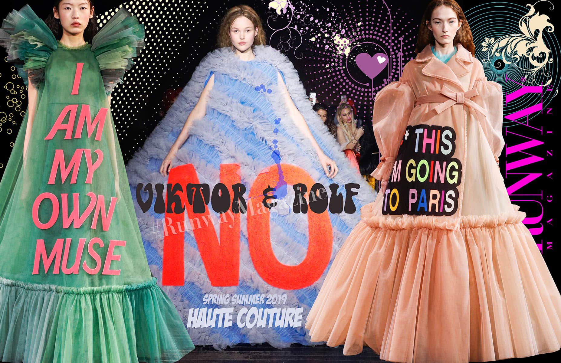 Viktor & Rolf Haute Couture Frühling Sommer 2019 von RUNWAY MAGAZINE