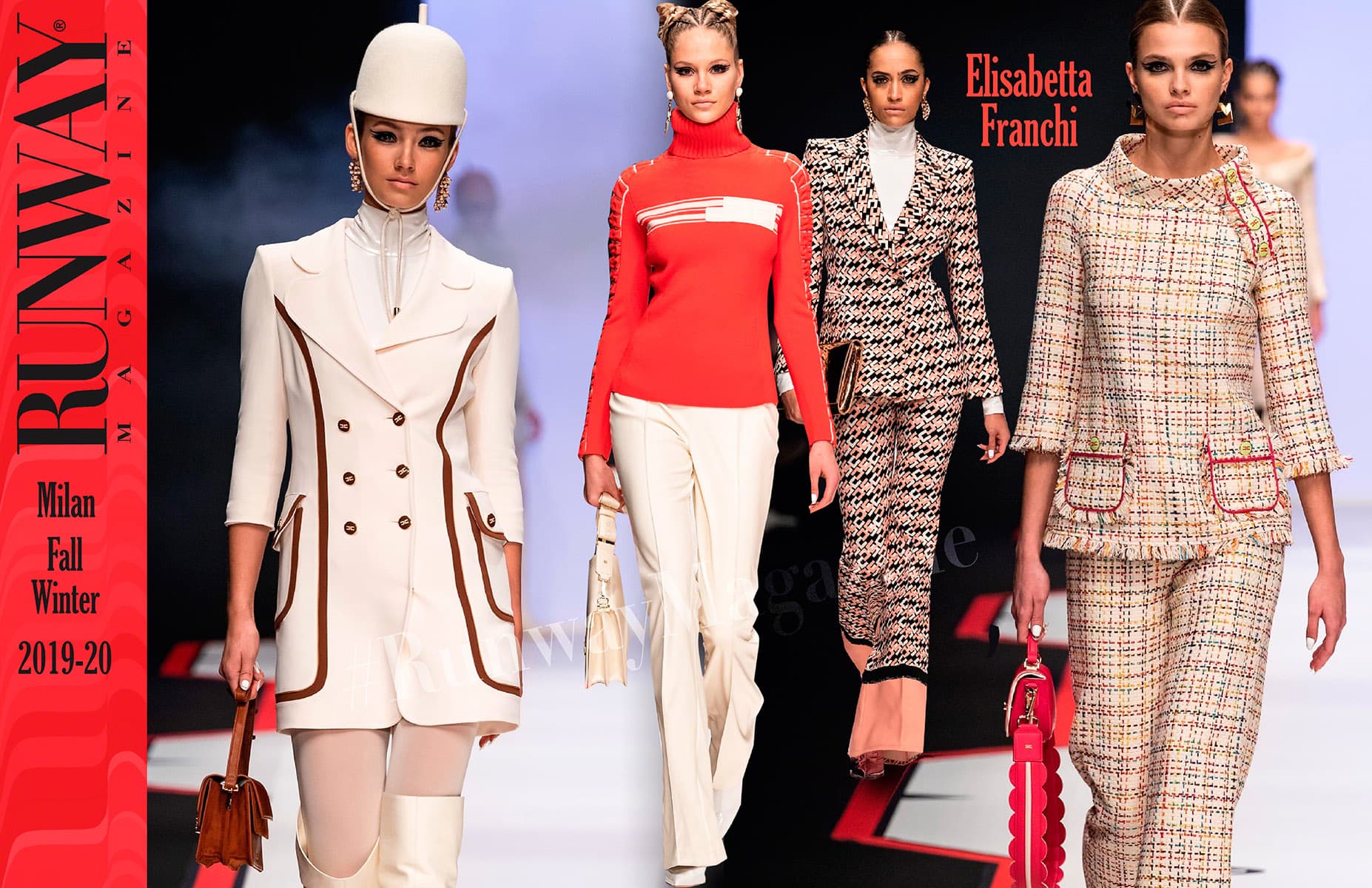 Elisabetta Franchi Automne-Hiver 2019-2020 Milan par RUNWAY MAGAZINE