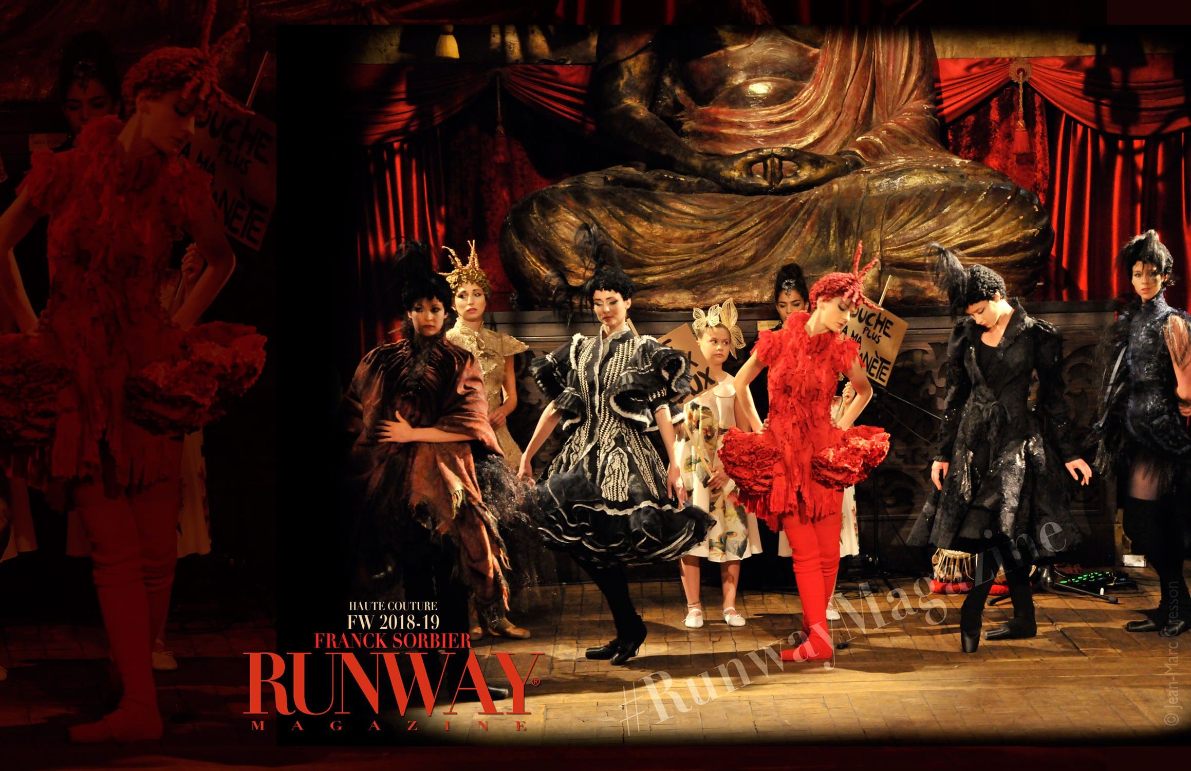 Franck Sorbier Haute Couture Otoño-Invierno 2018-19 Semana de la moda de París de RUNWAY REVISTA