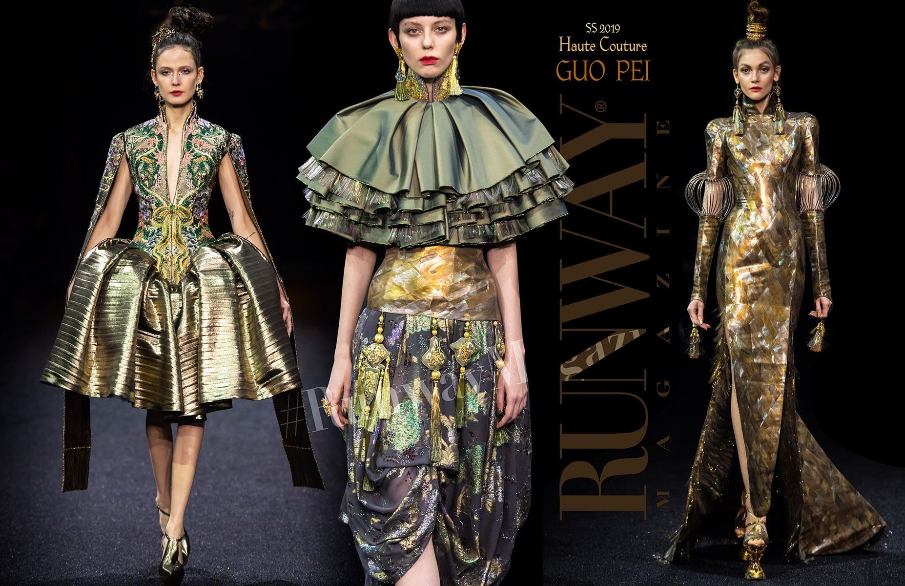 Guo Pei Haute Couture Primavera-Verão 2019 por RUNWAY MAGAZINE
