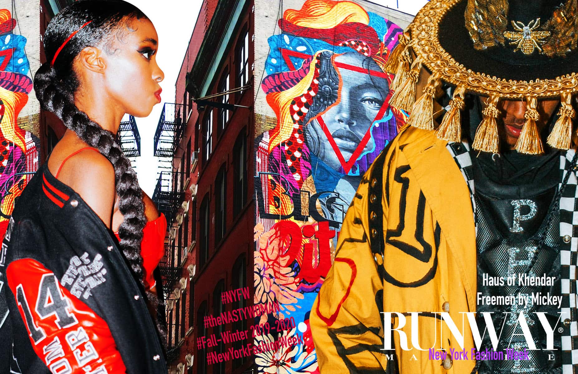 Jay Davincii und Mickey Freemen Herbst Winter 2019-2020 New York