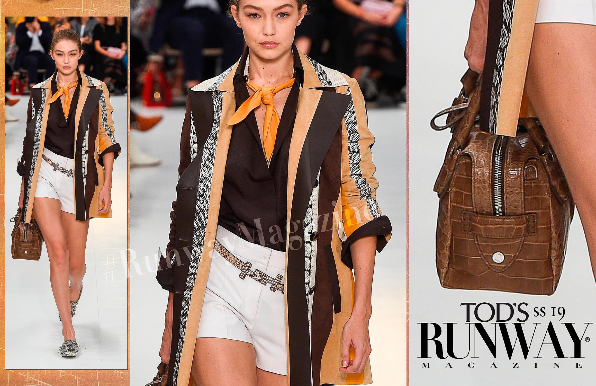 Tod's Spring Summer 2019 Milan Fashion Week por RUNWAY MAGAZINE