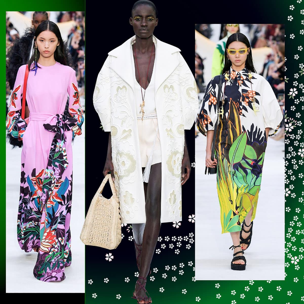 Valentino Frühling Sommer 2020 Paris Fashion Week von RUNWAY MAGAZINE