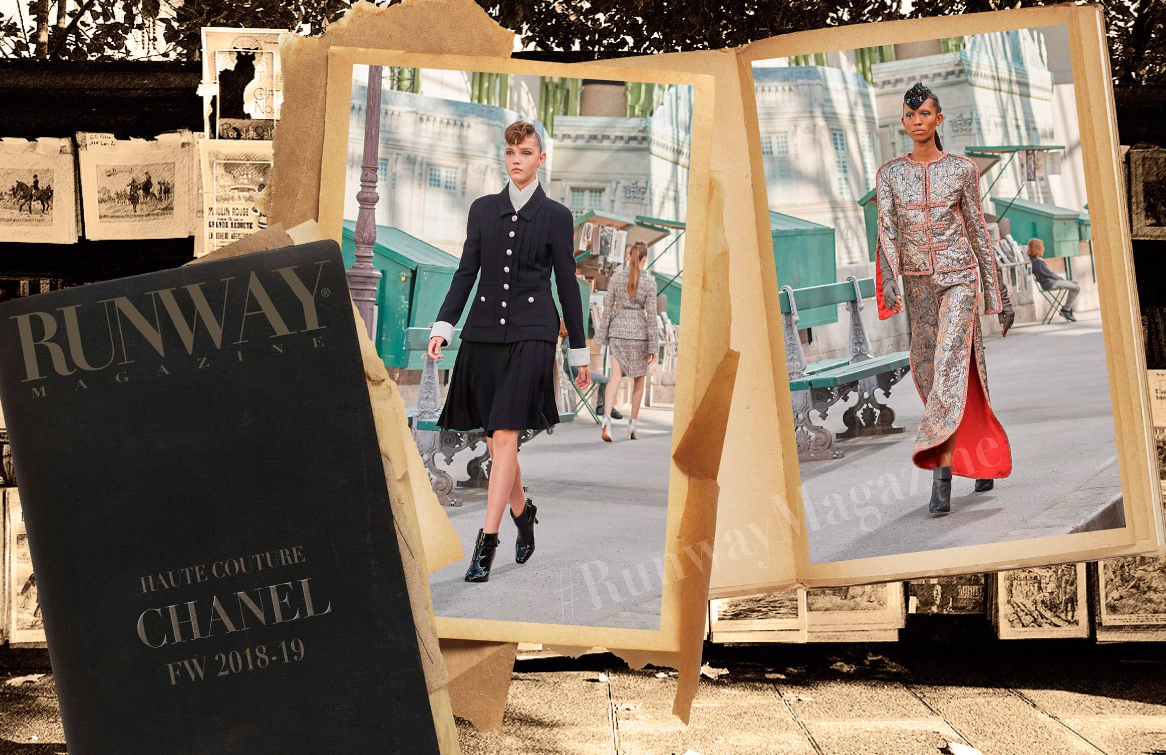 Chanel Haute Couture Herbst-Winter 2018-19 von RUNWAY MAGAZINE