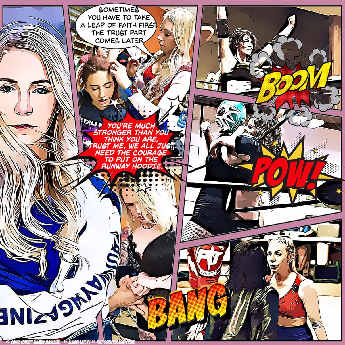 Local Ambition di Always Late TV Jaclyn Rachelle - connect by Runway Magazine