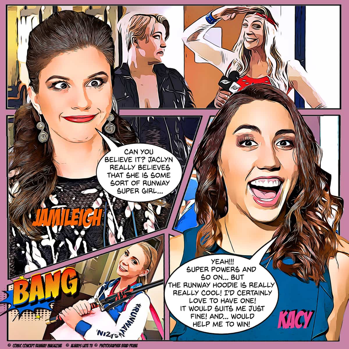 Local Ambition di Always Late TV Jaclyn Rachelle - connect by Runway Magazine