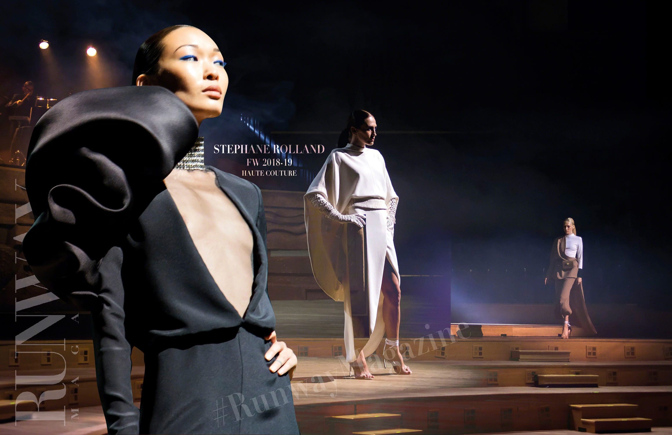 斯蒂芬·罗兰(Stephane Rolland)高级定制时装2018-19秋冬巴黎时装周 RUNWAY 杂志