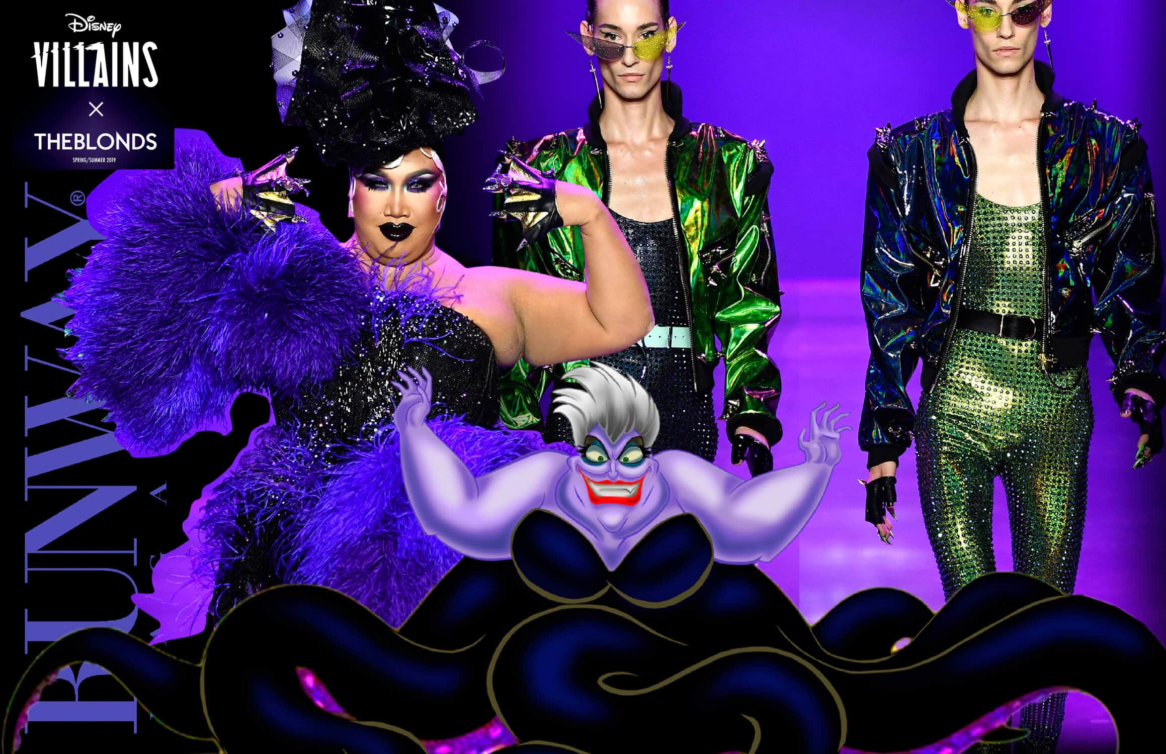Disney Villains x The Blonds Primavera-Estate 2019 New York di RUNWAY MAGAZINE