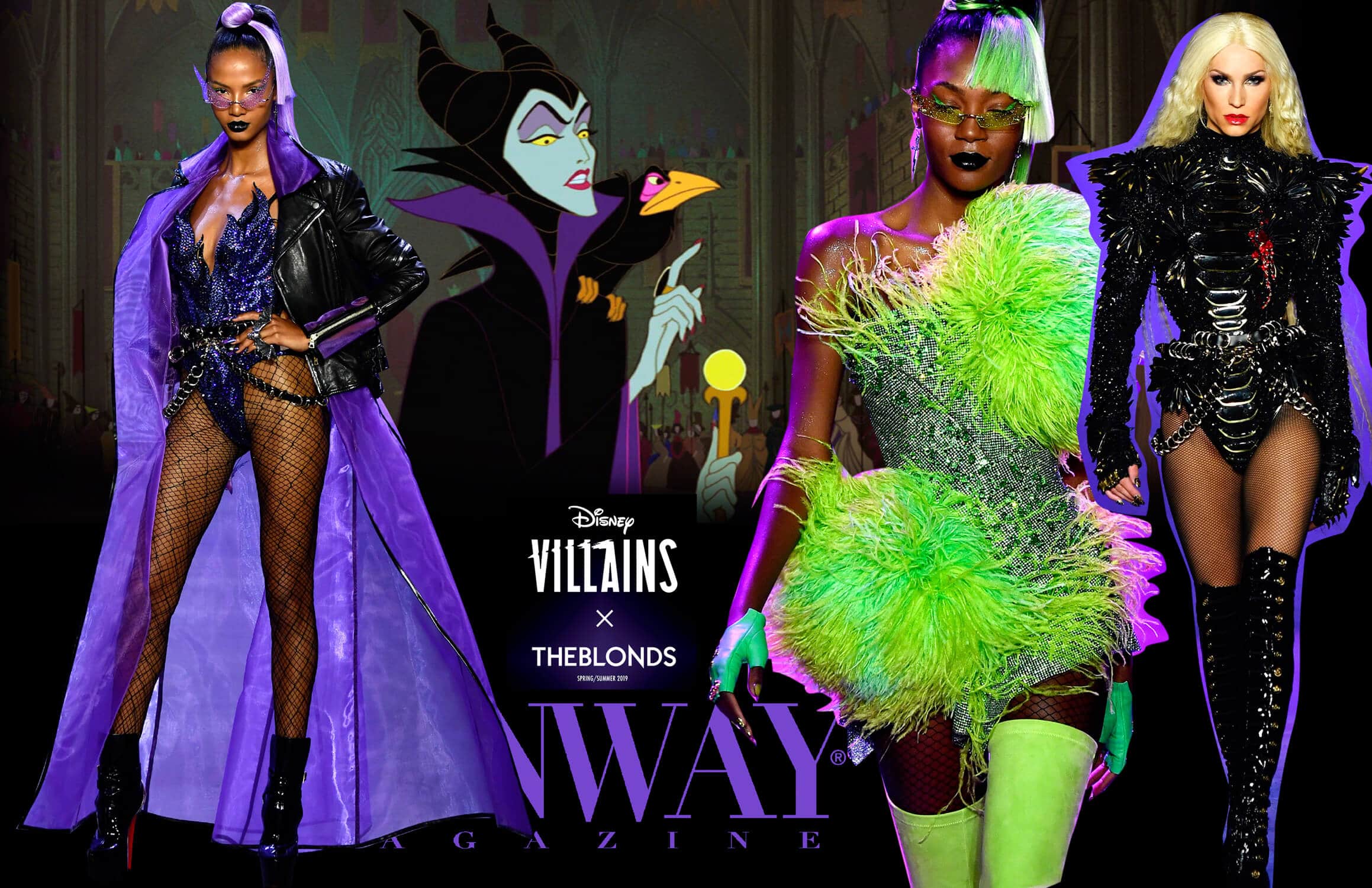 Disney Villains x The Blonds Primavera-Estate 2019 New York di RUNWAY MAGAZINE