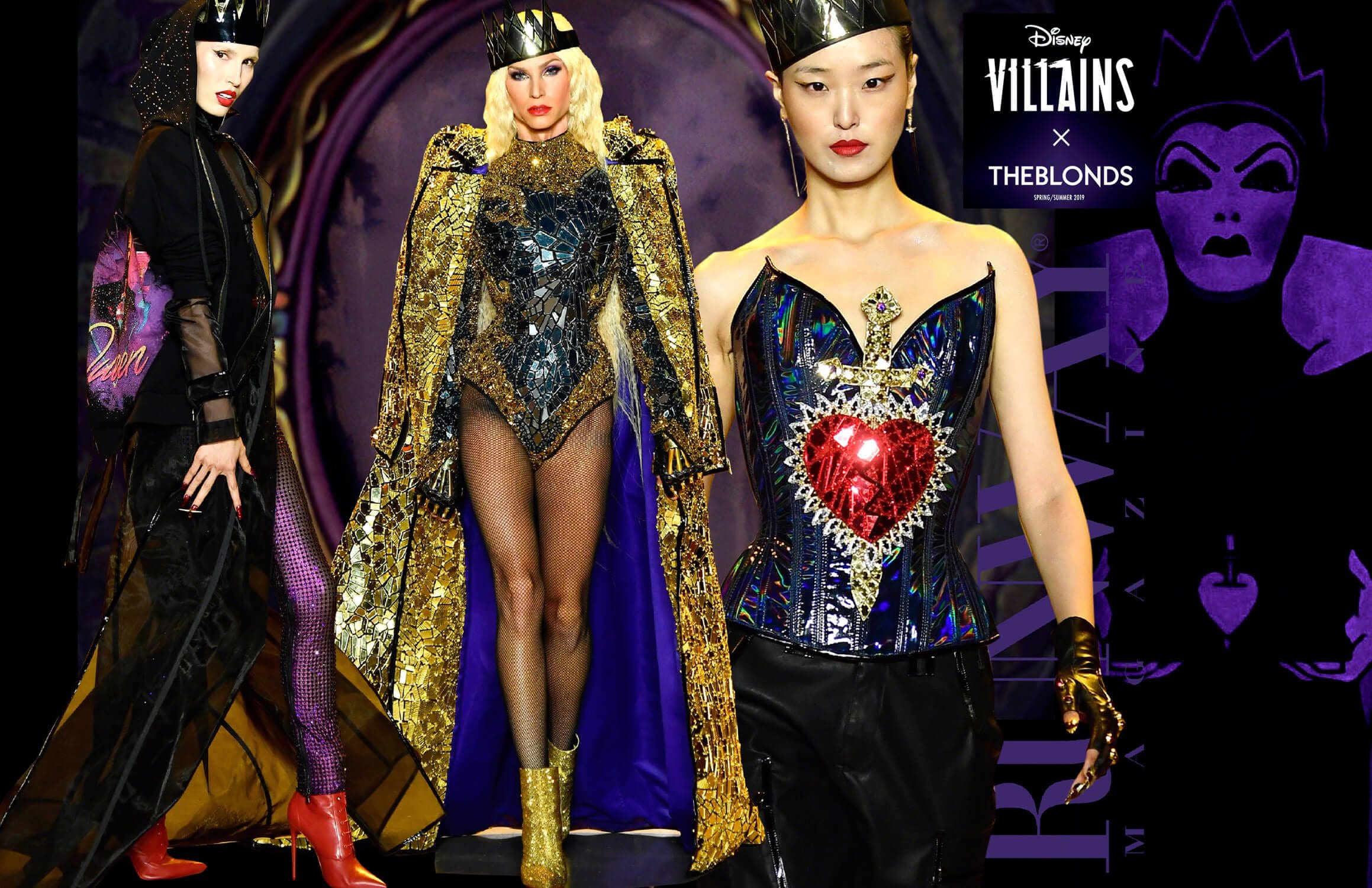Disney Villains x The Blonds Primavera-Estate 2019 New York di RUNWAY MAGAZINE