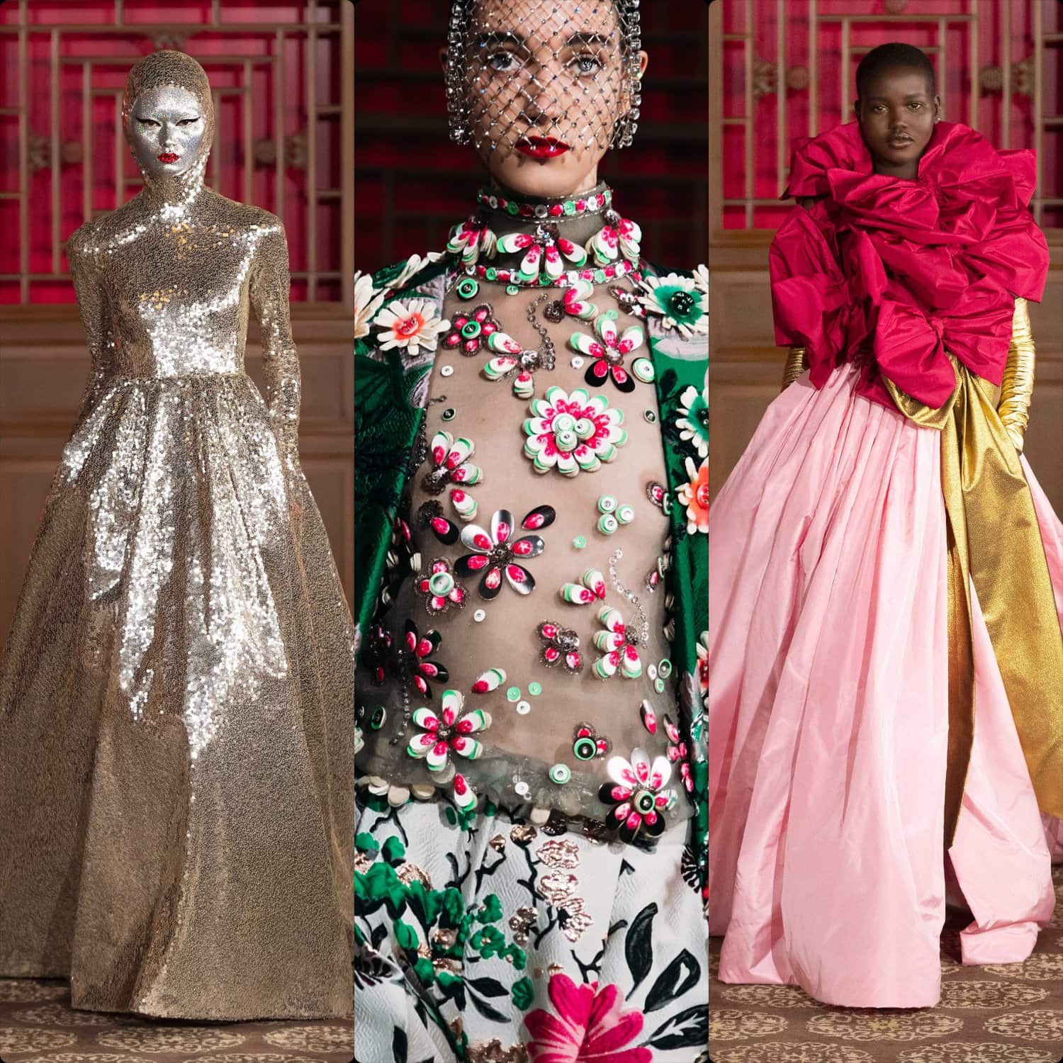 华伦天奴(Valentino)高级时装北京时装秀“ DayDream”,Pierpaolo Piccioli于2020年春夏系列。 RUNWAY MAGAZINE®系列