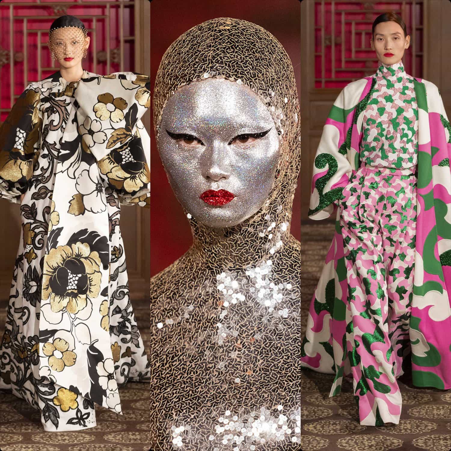 华伦天奴(Valentino)高级时装北京时装秀“ DayDream”,Pierpaolo Piccioli于2020年春夏系列。 RUNWAY MAGAZINE®系列