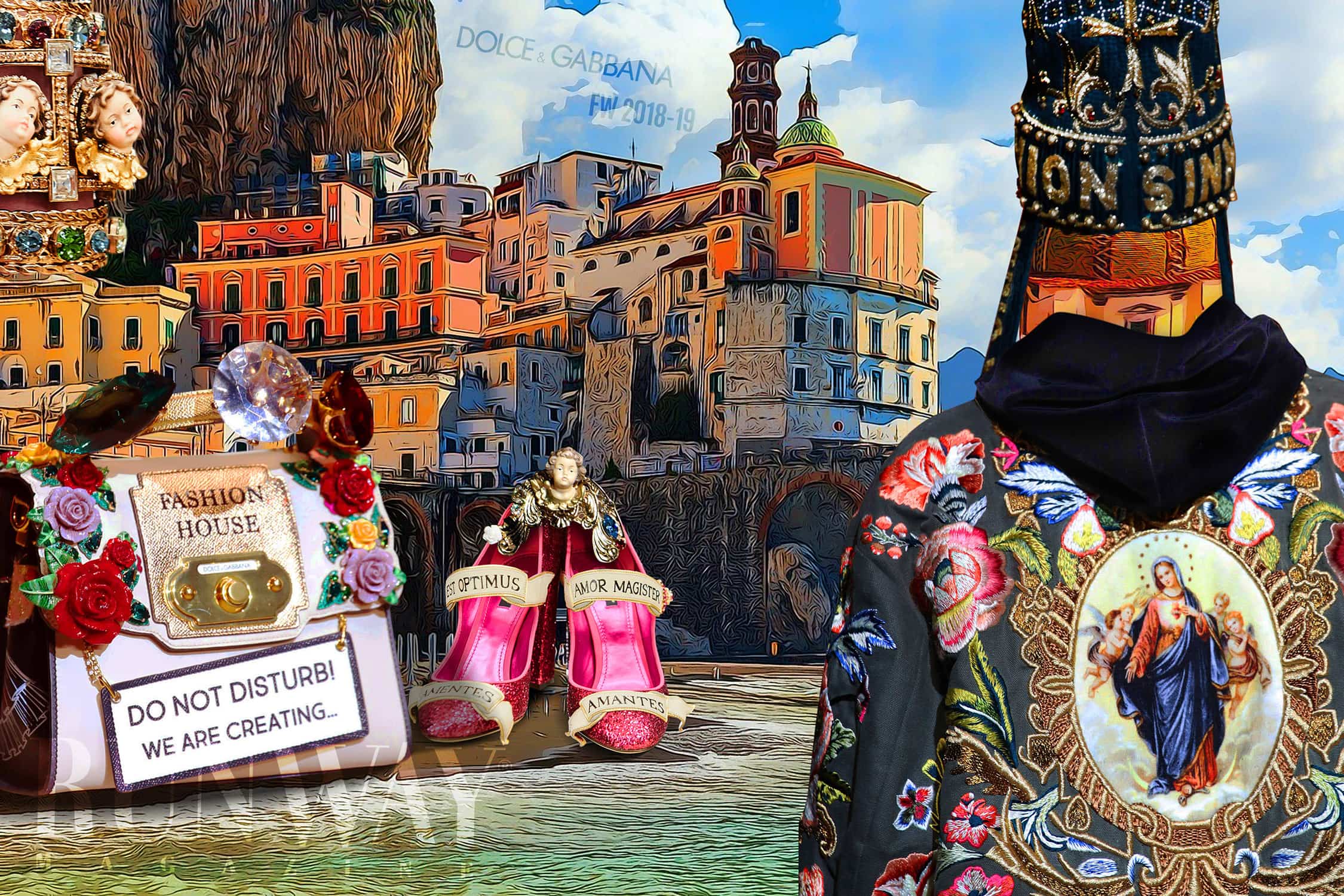 Dolce & Gabbana Fashion Devotion Herbst Winter von RUNWAY MAGAZINE