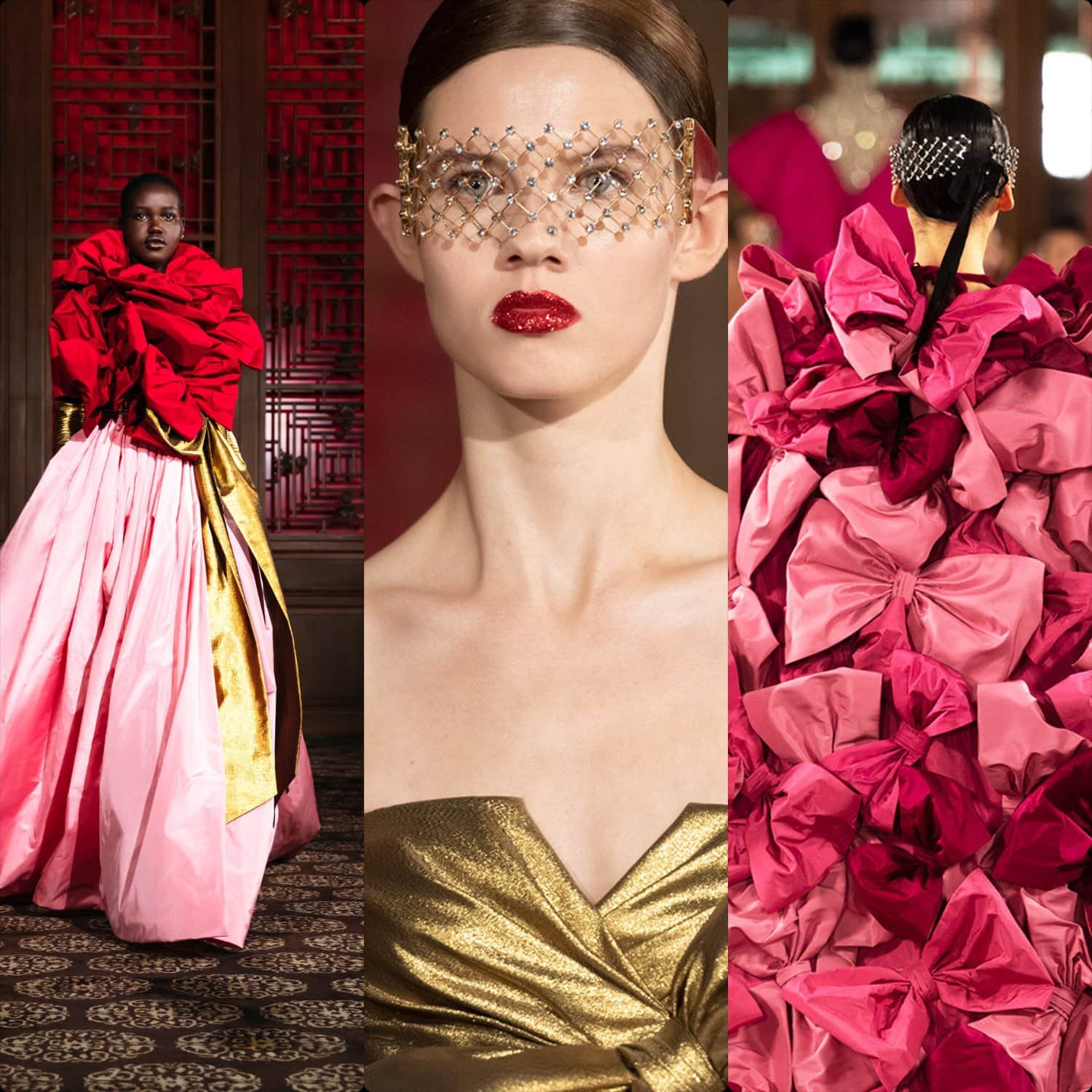 华伦天奴(Valentino)高级时装北京时装秀“ DayDream”,Pierpaolo Piccioli于2020年春夏系列。 RUNWAY MAGAZINE®系列