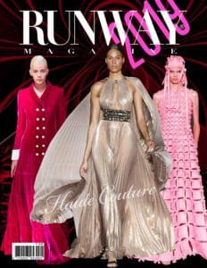 Runway Rivista 2019 Paris Haute Couture Cover
