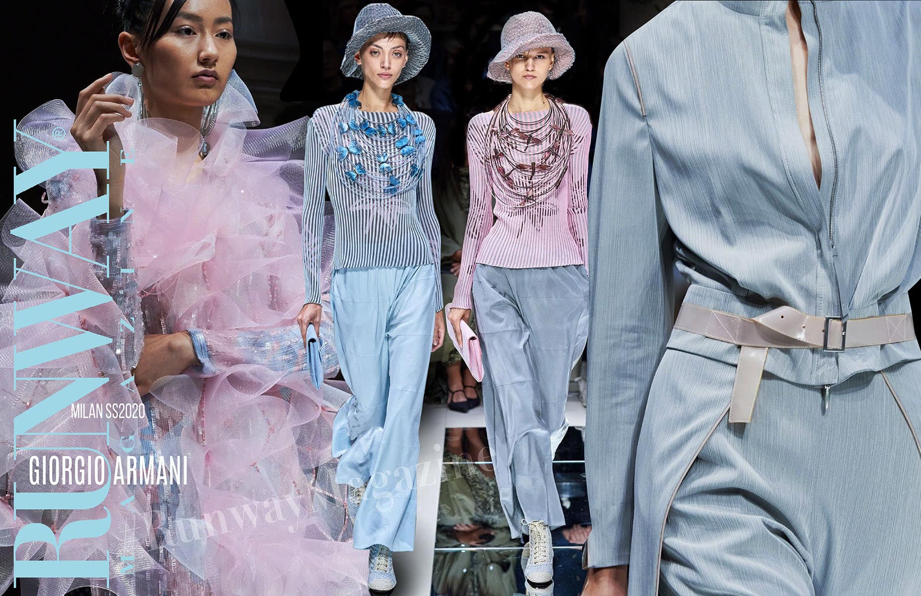 Giorgio Armani Primavera Estate 2020 Milano di Runway Magazine