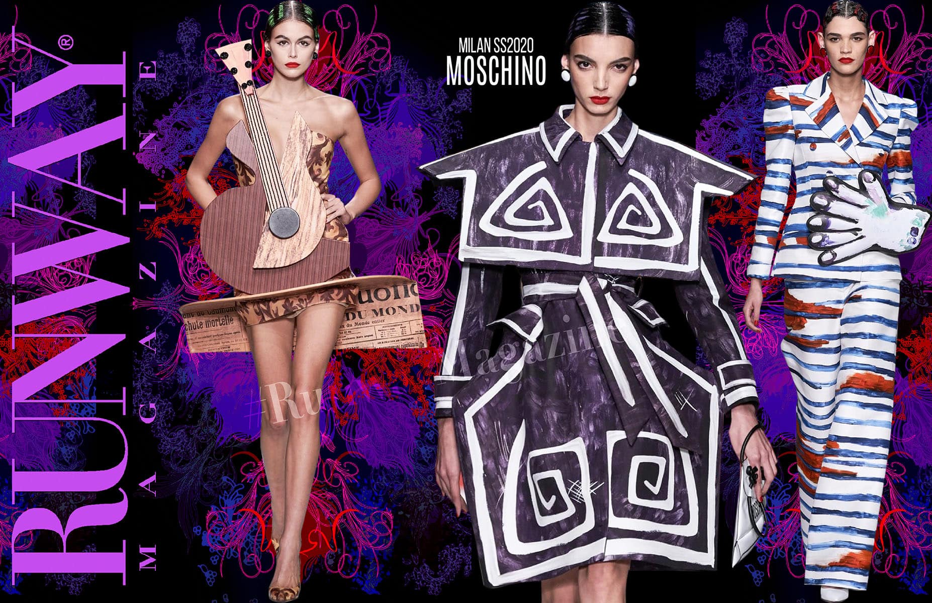 Moschino Primavera Verão 2020 Milão por Runway revista