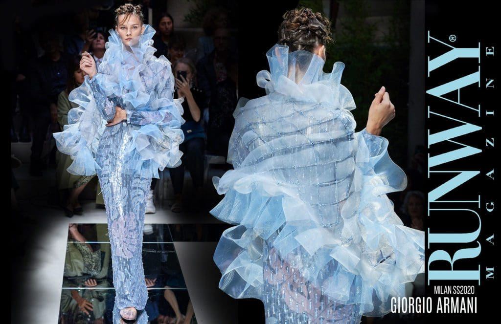 Giorgio Armani Primavera Estate 2020 Milano di Runway Magazine