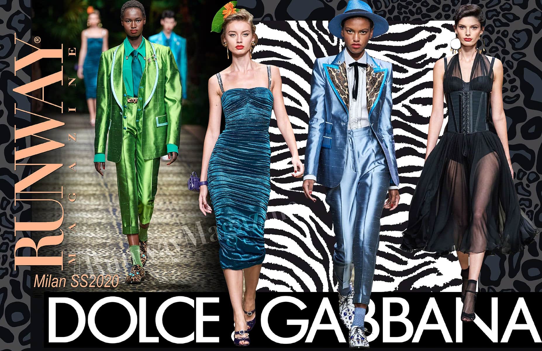 Dolce Gabbana Primavera Verano 2020 Milán de Runway Revista