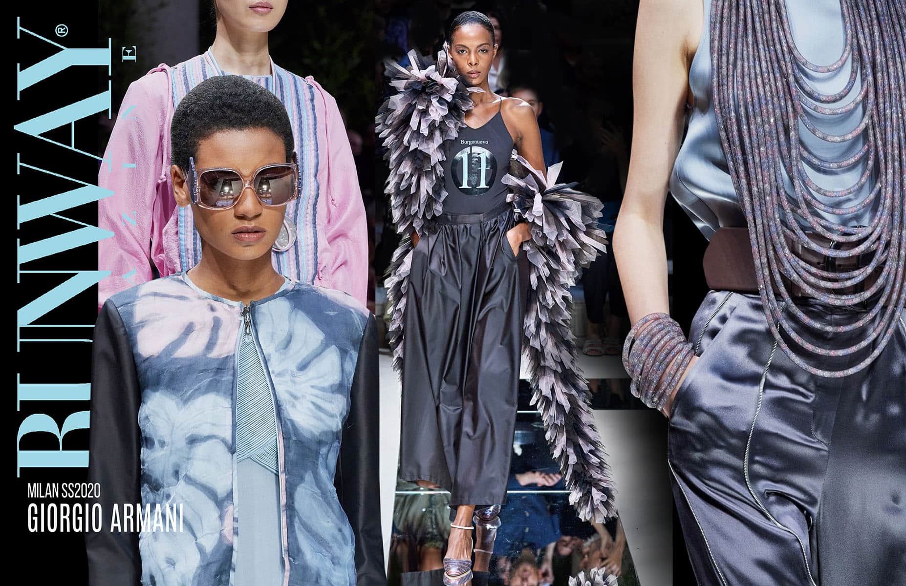 Giorgio Armani Primavera Estate 2020 Milano di Runway Magazine