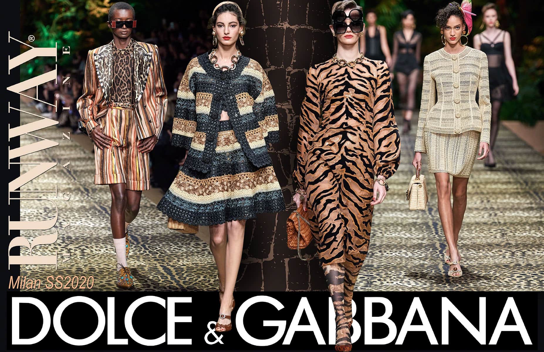 Dolce Gabbana Primavera Verano 2020 Milán de Runway Revista
