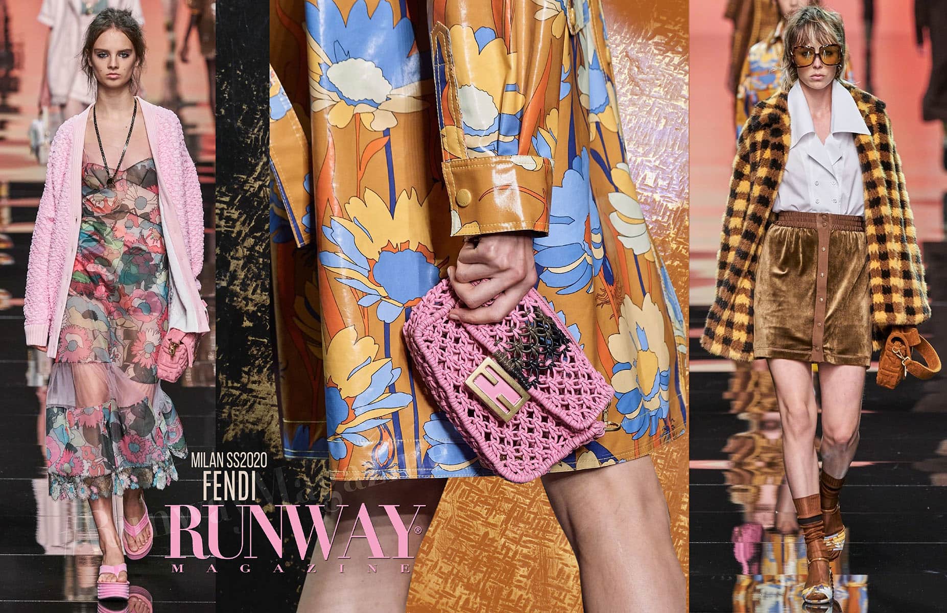 Fendi Primavera Verano 2020 Milán por Runway Revista