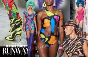 ジェレミースコット2020年春夏ニューヨーク Runway Magazineに