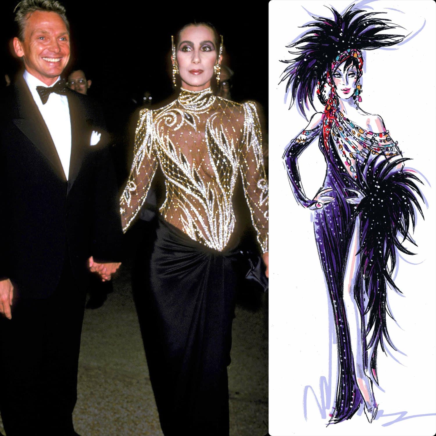 鲍勃·麦基(Bob Mackie)和雪儿(Cher)-一生的友谊