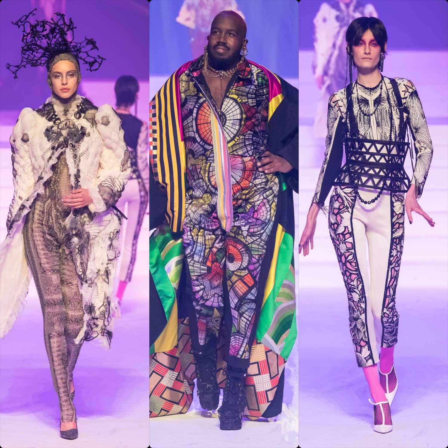 Jean Paul Gaultier Haute Couture Primavera Estate 2020 Ultima sfilata di RUNWAY MAGAZINE
