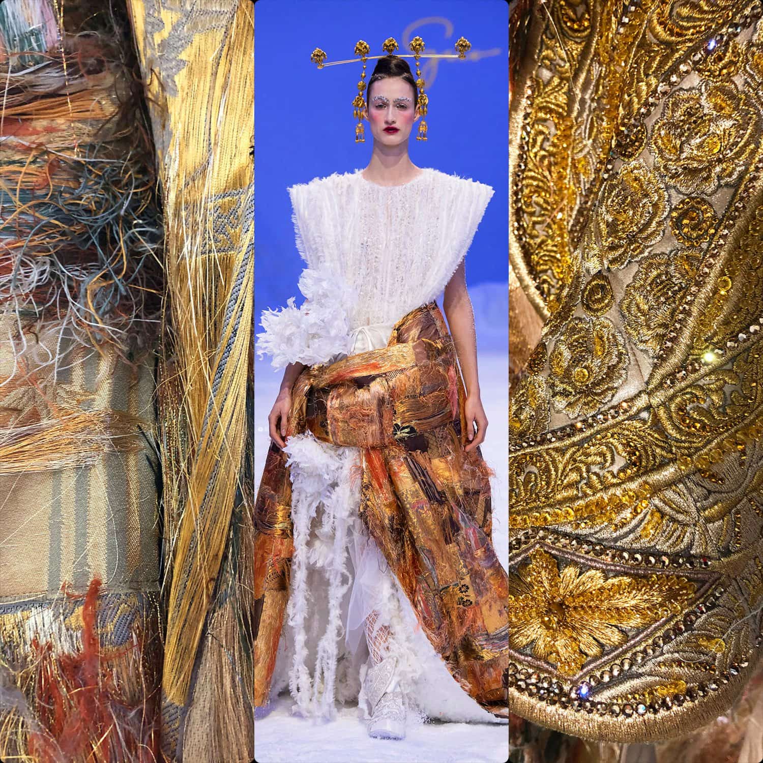 Guo Pei Haute Couture Frühling Sommer 2020 Paris Fashion Week. Sonderberichterstattung von RUNWAY MAGAZINE