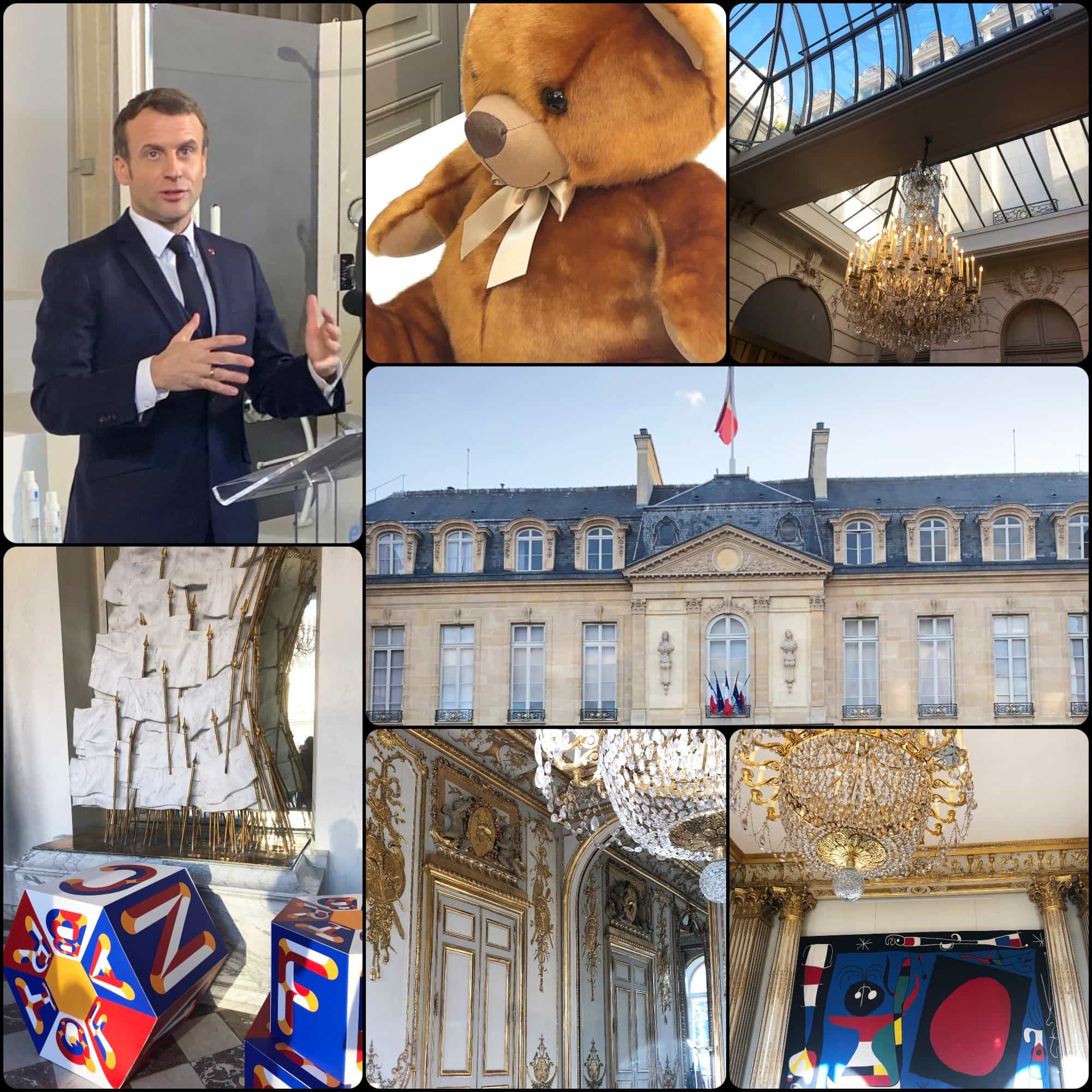 エマニュエルマクロンがエリゼでグランドエキシビションを開きます。 FabriquéenFranceàPrésidencedelaRépubliquepar RUNWAY マガジン
